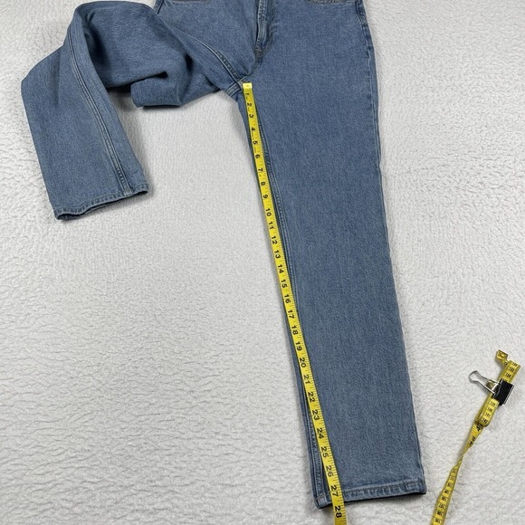 Everlane Jeans Womens 27 Blue Original Cheeky High Rise Straight Leg Casual Pant - Picture 7 of 16